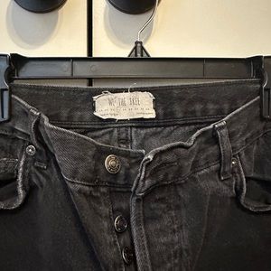 Black free people jeans
